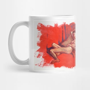 Female Nude sleeping ~oil painting Mug